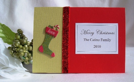 Christmas Card Ideas on Christmas Card Ideas   Some Can Come From A Package Of Dimensional