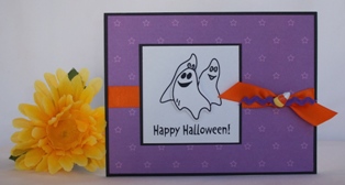 halloween craft card