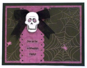 halloween party cards