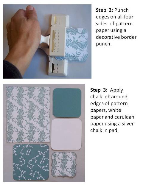 using martha stewart border punch