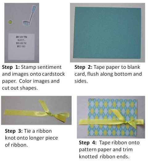 graduation card design - step by step instructions