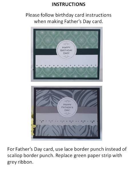 make a fathers day card instructions