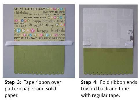 handmade birthday card diy