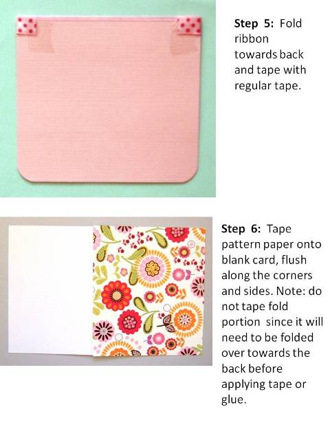 birthday card ideas instructions step 4