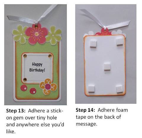 make a homemade birthday card