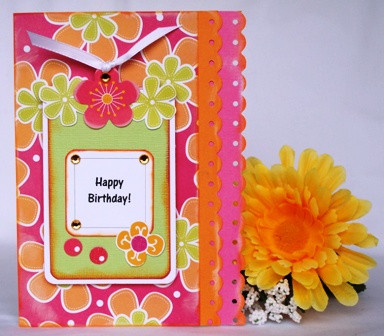 Homemade birthday cards can be