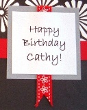 sentiment for simple birthday card