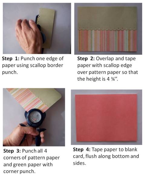 making your own birthday card step by step instructions
