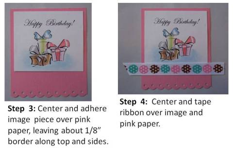 handmade birthday card idea directions