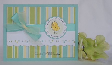 handmade easter card