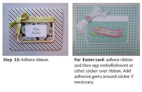 easter cardmaking how to