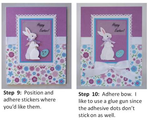 how do you make your own easter cards