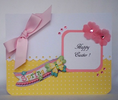 create an easter card