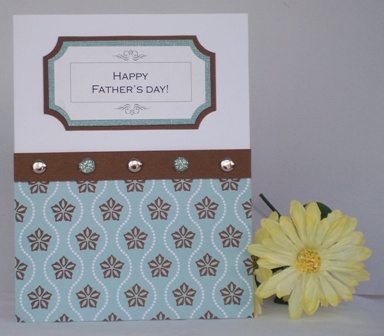 handmade fathers day card