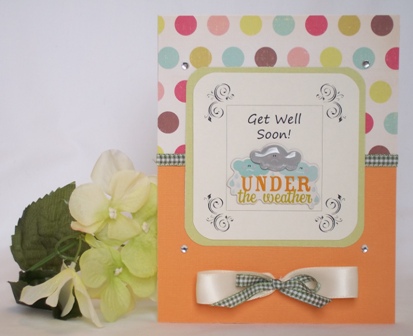 get well soon handmade card idea