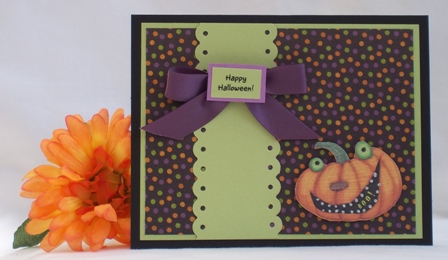 unique halloween cards pumpkin