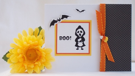 making halloween cards