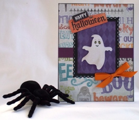 handmade halloween card craft