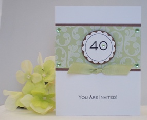 40th birthday invitations