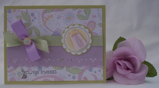 handmade baby shower invitations