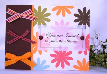  Baby Shower Invites on Baby Shower Invitation   Homemade Card Ideas To Create Invites