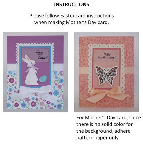 handmade mothers day cards instructions