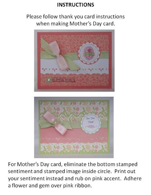 mothers day cards to make step by step instructions