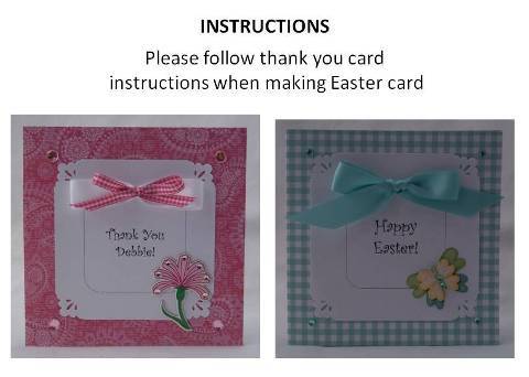 handmade easter card instructions