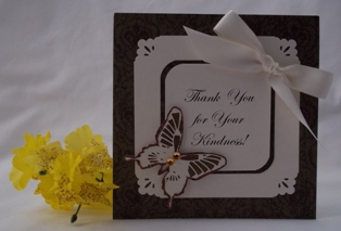making thank you cards