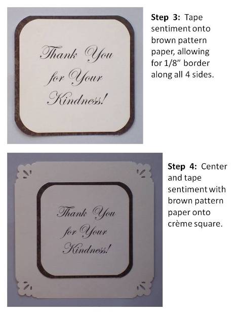 make thank you cards instructions