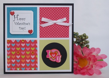 Homemade Valentine Card Ideas on When Thinking Of Homemade Card Ideas  Start With Pattern Paper To Get