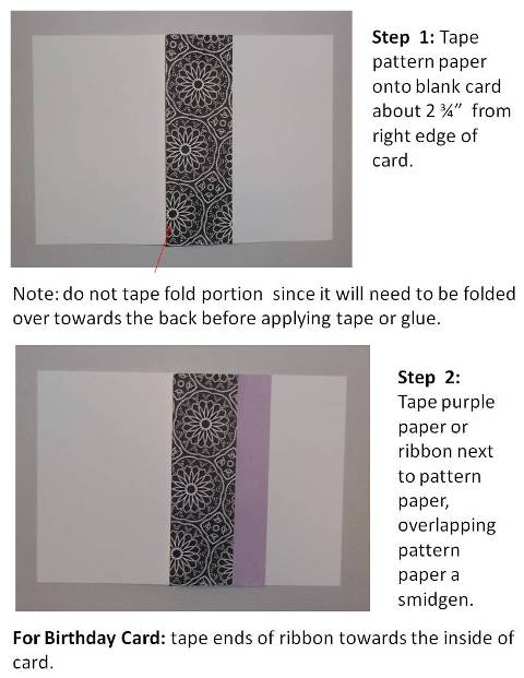 handmade valentine cards instructions step 2