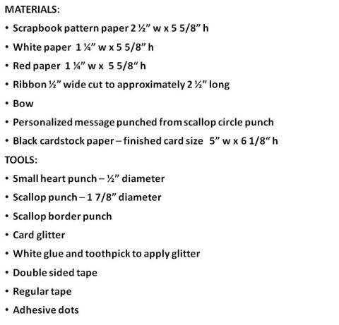 valentines day crafts supplies