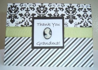 thank you card ideas grandma