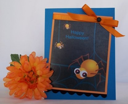 make halloween cards