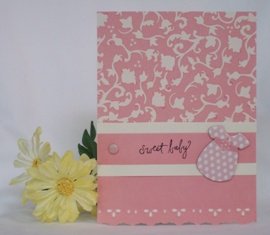 handmade baby card ideas