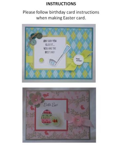 easter card making ideas step by step instructions