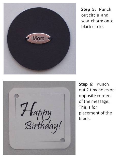 create a birthday card instructions step 4