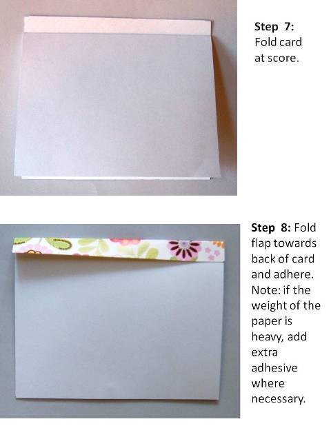 birthday card ideas instructions step 5