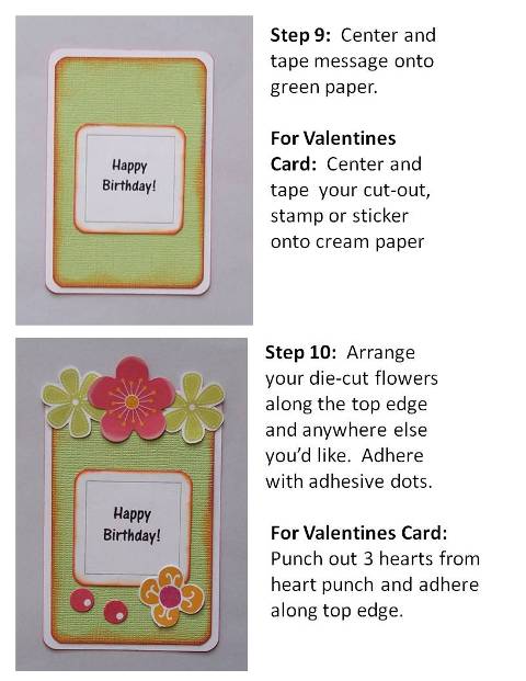 how to make a homemade birthday card