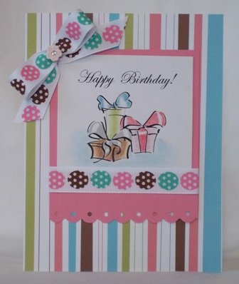 handmade birthday card idea