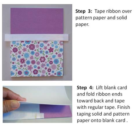 handmade birthday card idea directions