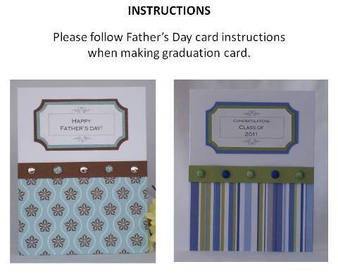 homemade graduation cards instructions