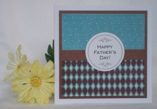 handmade fathers day card idea