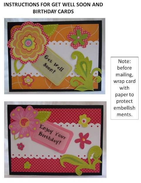 scrapbooking card idea instructions