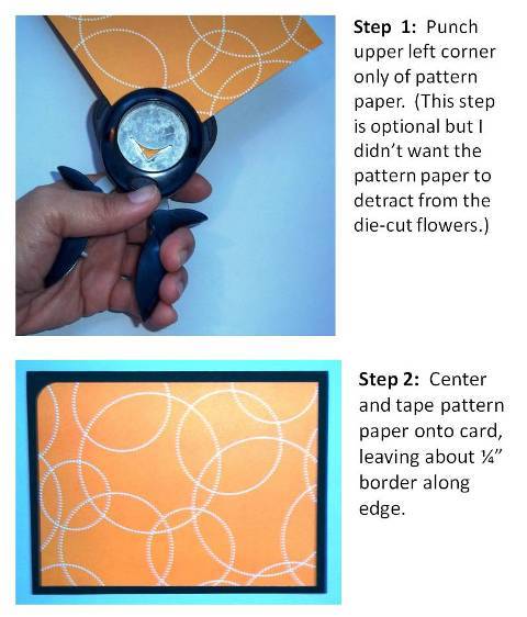 scrapbooking card idea instructions