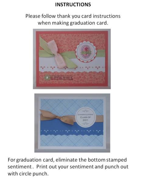 create your own graduation cards instructions