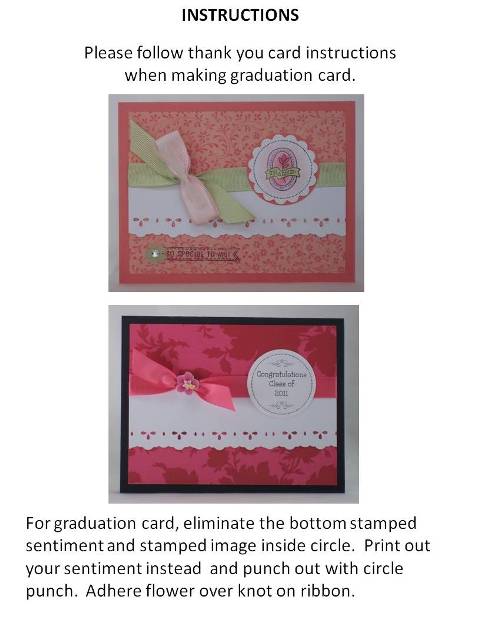 graduation card designs - instructions