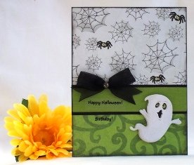 homemade halloween cards ghost