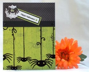 cute halloween cards spiders